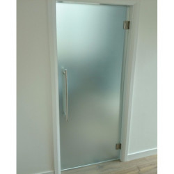 custom size glass door