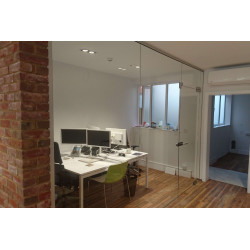 Glass partitions for offices