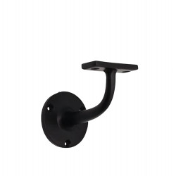 Black handrail bracket