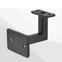 Square Black handrail bracket